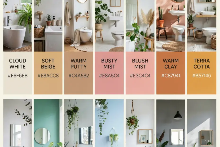 Bathroom Color Ideas for Small Spaces | 19 Fresh Palettes to Refresh Your Bathroom Decor
