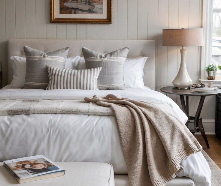 How to Create a Luxury Hotel Style Bed | Cozy Bedroom Makeover Tips