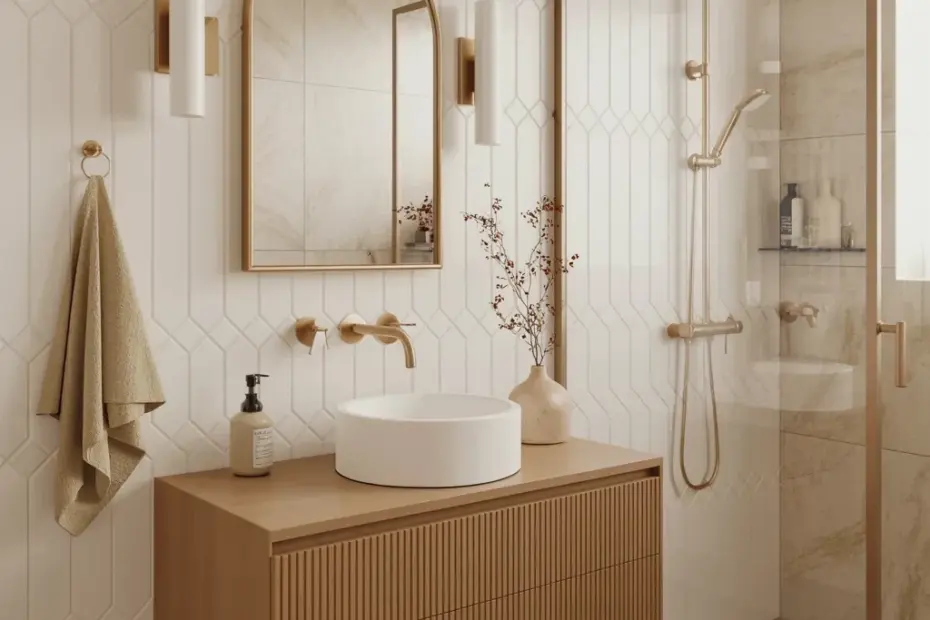 Neutral Bathroom Textures Mistake: Why Your Beige Bath Feels Flat