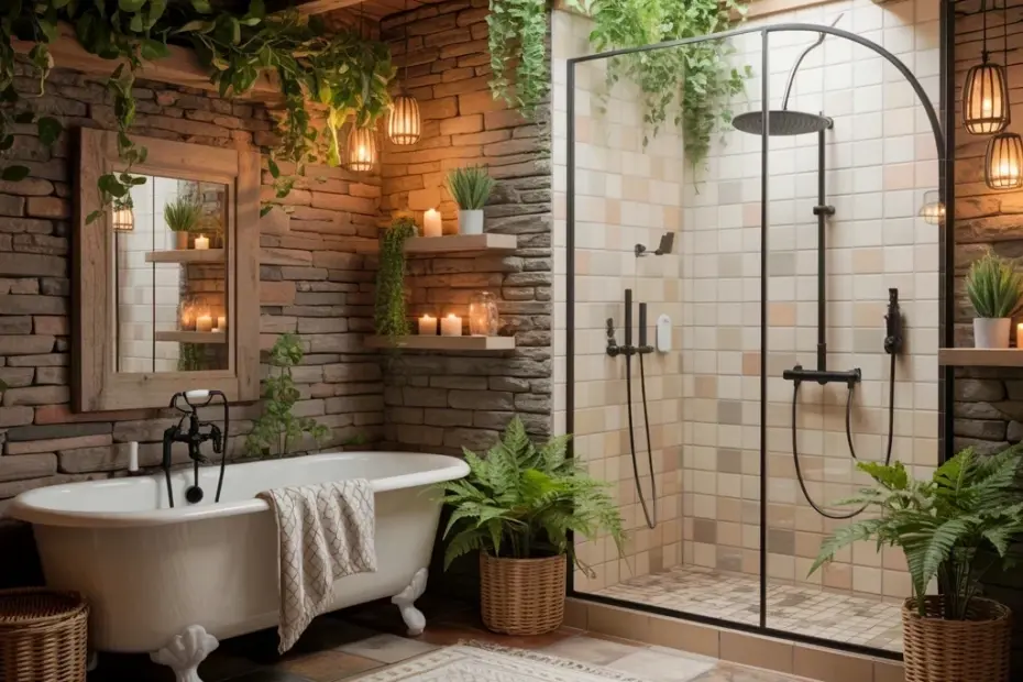 Terracotta Boho Bathroom Mistake: Don't Let Grey Kill Your Holiday Vibes